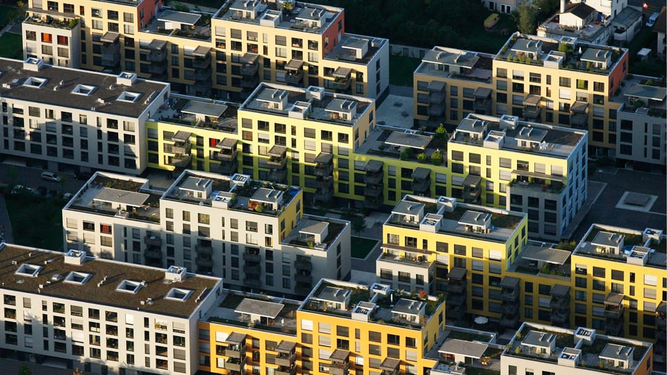 A residential development in Zurich in 2007.