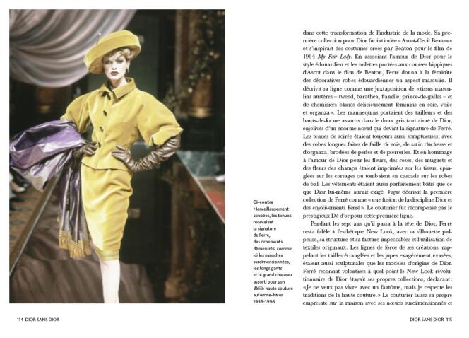 Interior page of the book “Little Book of: Dior”.