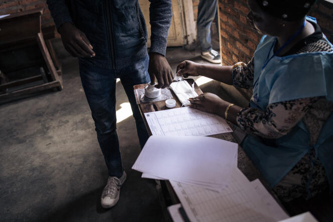 In the Zanner Institute polling station, in Goma, eastern Democratic Republic of Congo (DRC) during the general elections on December 20, 2023. 