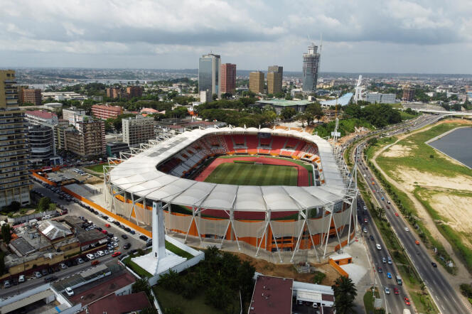 The Félix-Houphouët-Boigny stadium, in Abidjan (Ivory Coast), December 5, 2023.