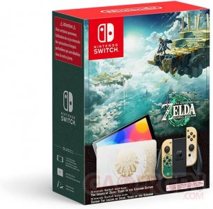 Nintendo Switch OLED The Legend Of Zelda Tears of the kingdom collector's edition image (1)