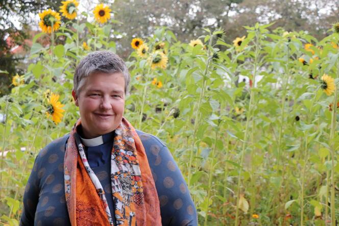 Charlotte Frycklund, priest of the Evangelical Lutheran Church of Sweden.