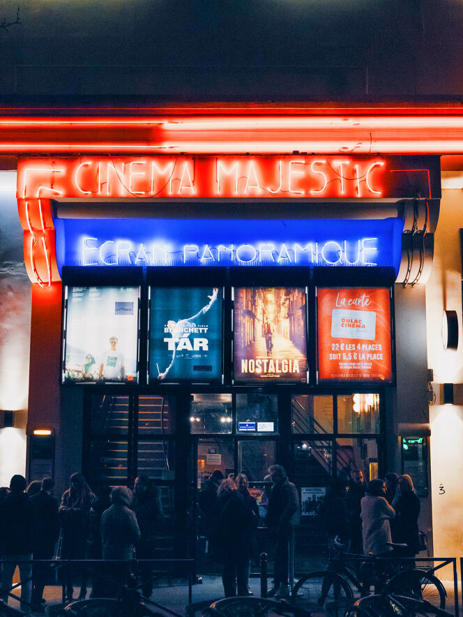 The Majestic cinema, in Paris, where the feminist film club Tonnerre presents once a month a film written or directed by a woman.