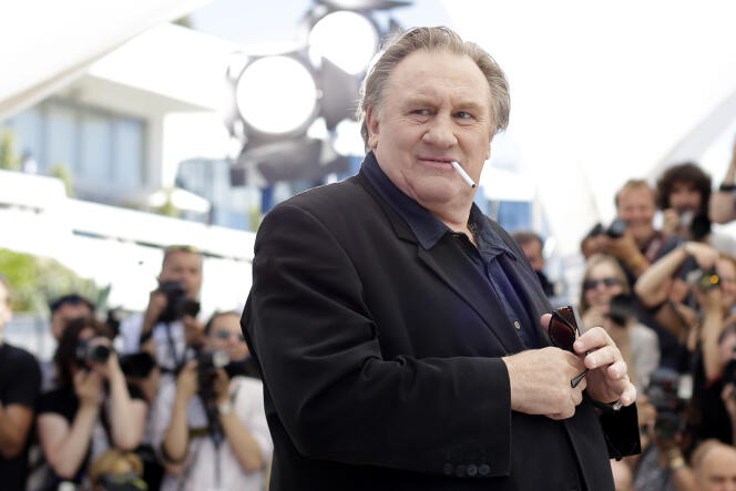 Gérard Depardieu in May 2015 in Cannes.