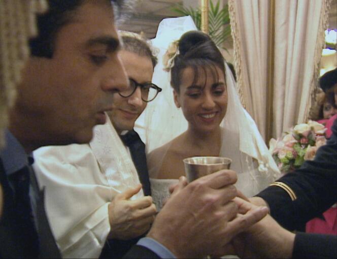 Enrico Macias, Oury Milshtein and Jocya Macias in “For your wedding”, by Oury Milshtein.