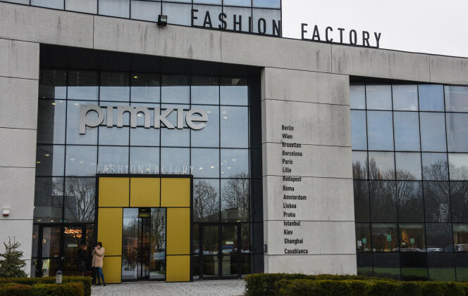 The Pimkie headquarters in Villeneuve-d'Ascq, January 8, 2018.