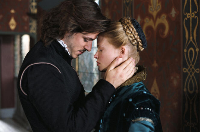 Henri de Guise (Gaspard Ulliel) and Marie de Montpensier (Mélanie Thierry) in “The Princess of Montpensier” (2010), by Bertrand Tavernier. 
