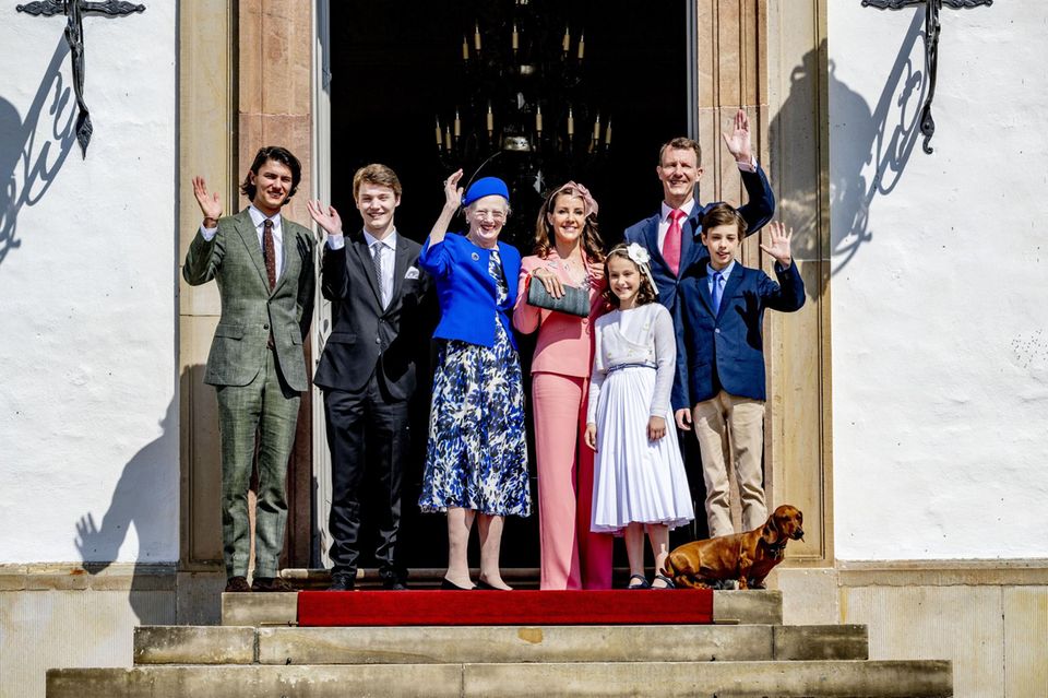 Queen Margrethe's dachshunds are part of the Danish royal family.