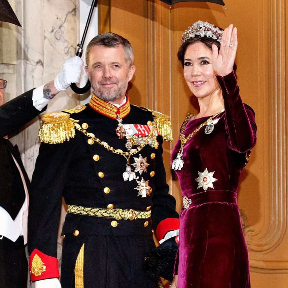 Prince Frederik and Princess Mary