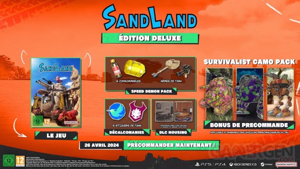 Sand Land Deluxe Edition 01 13 2024