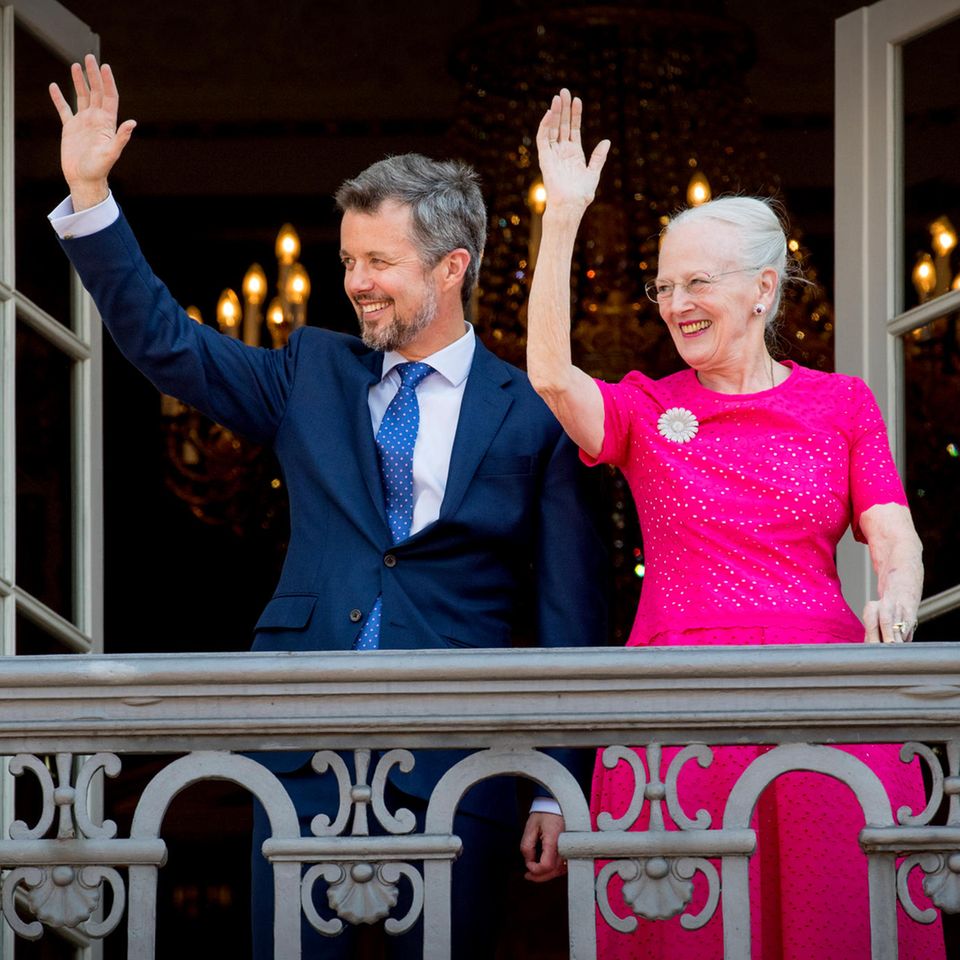Prince Frederik + Queen Margrethe