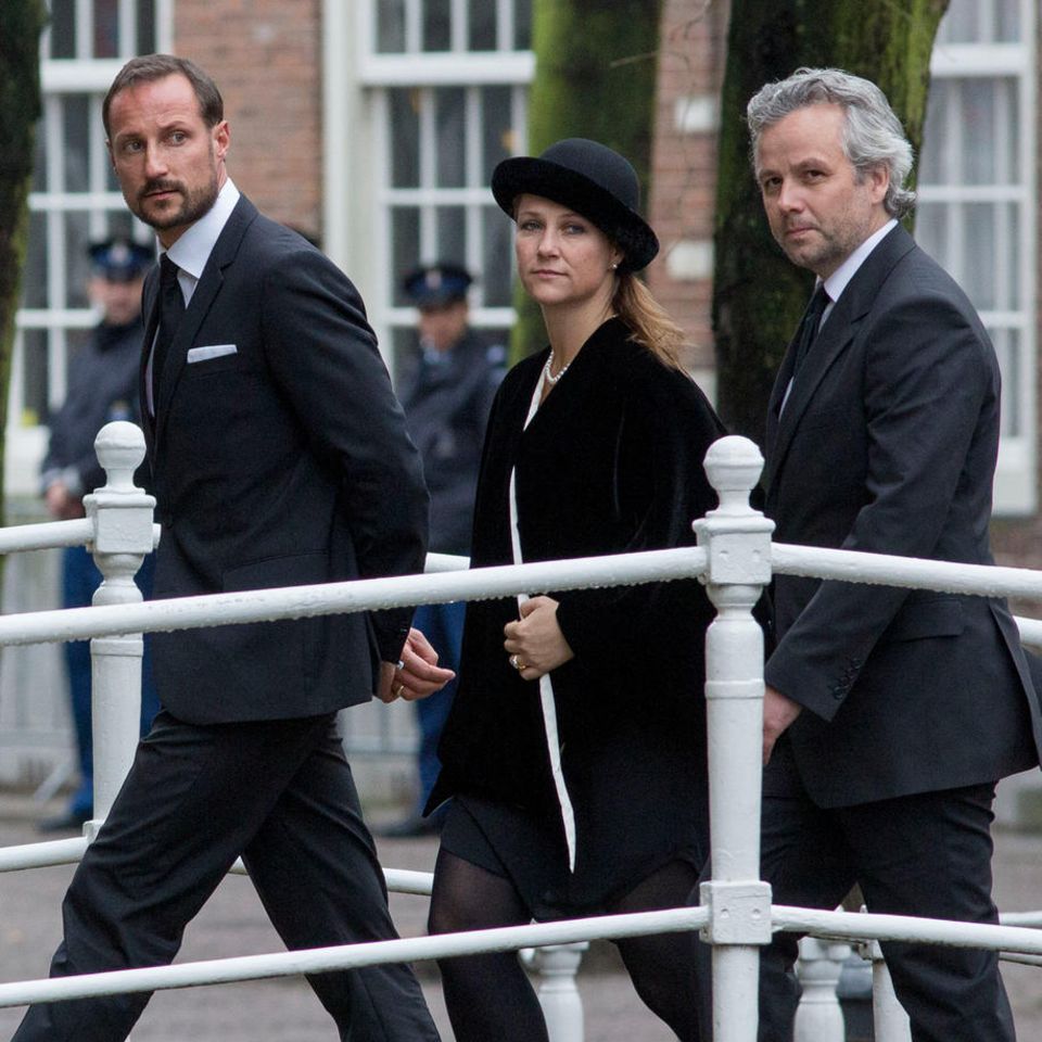 Prince Haakon, Princess Märtha Louise and Ari Behn (†) 2013.