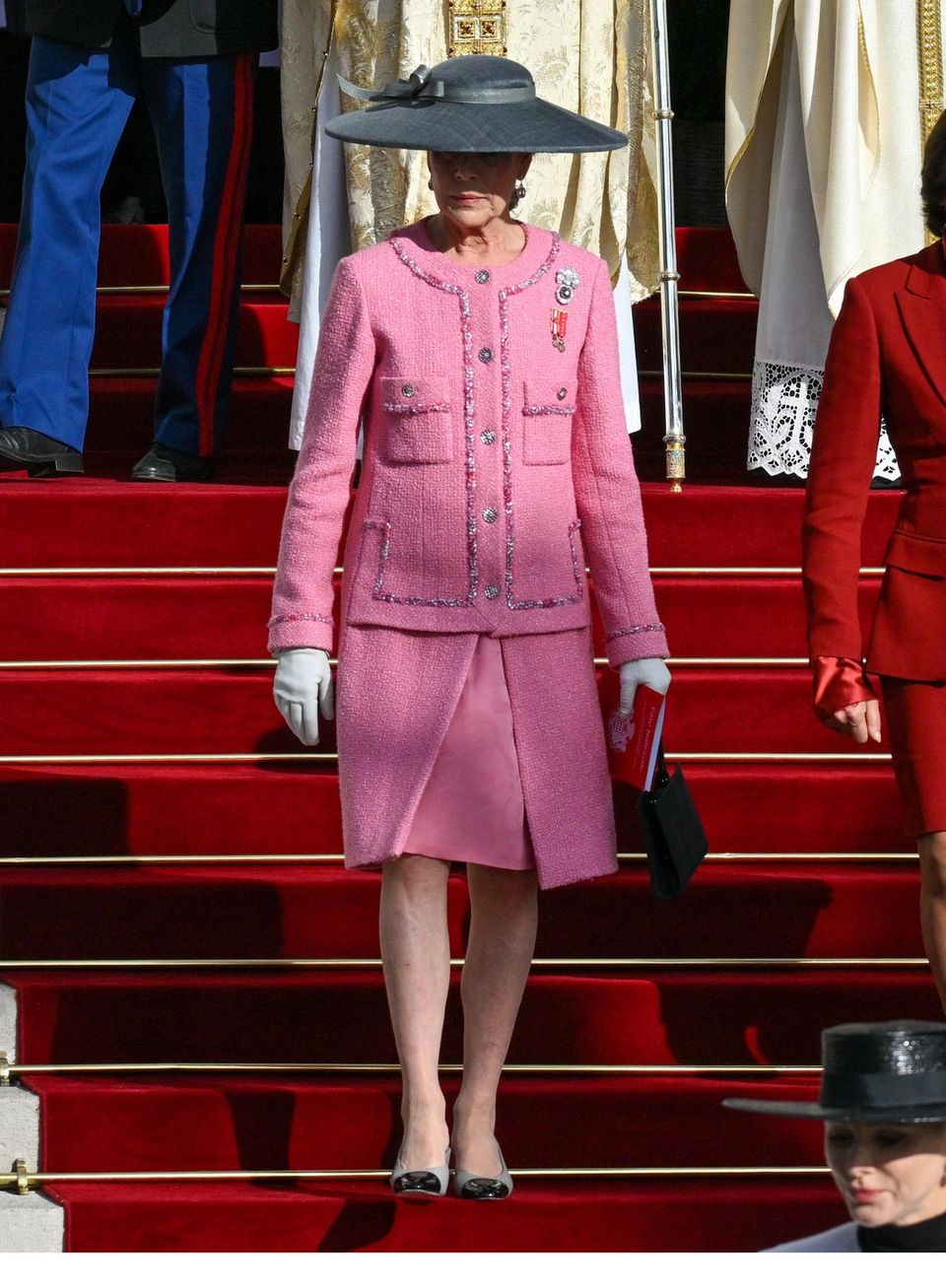 Caroline of Hanover at the National Day in Monaco.