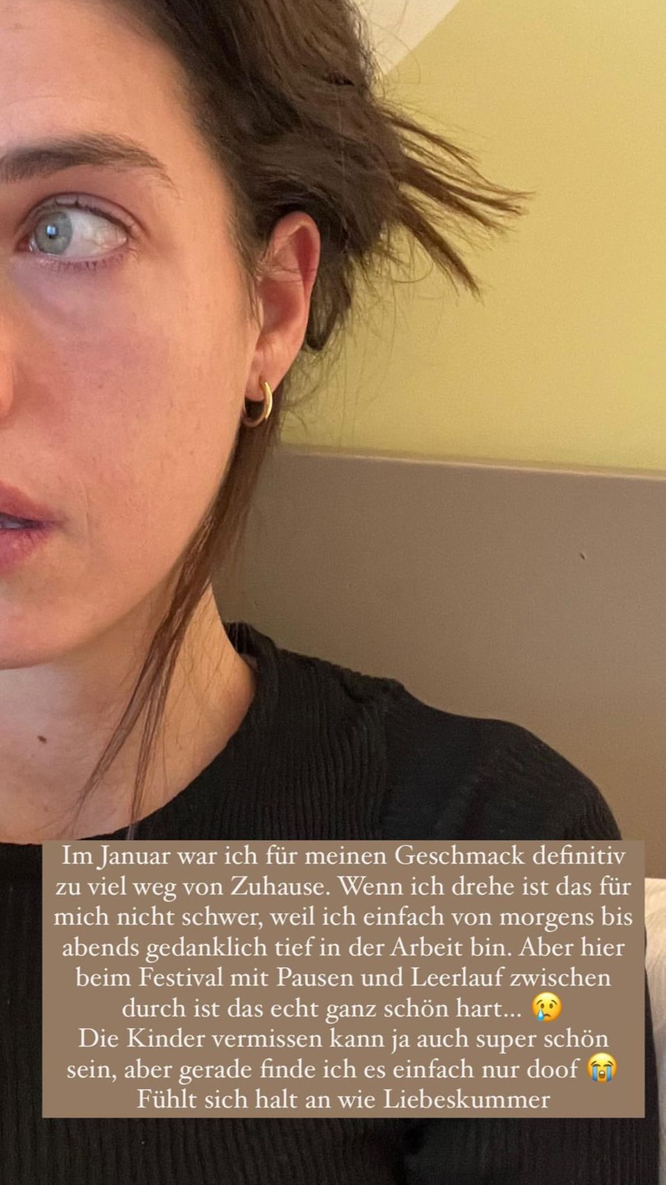 Marie Nasemann: She cries because of her children