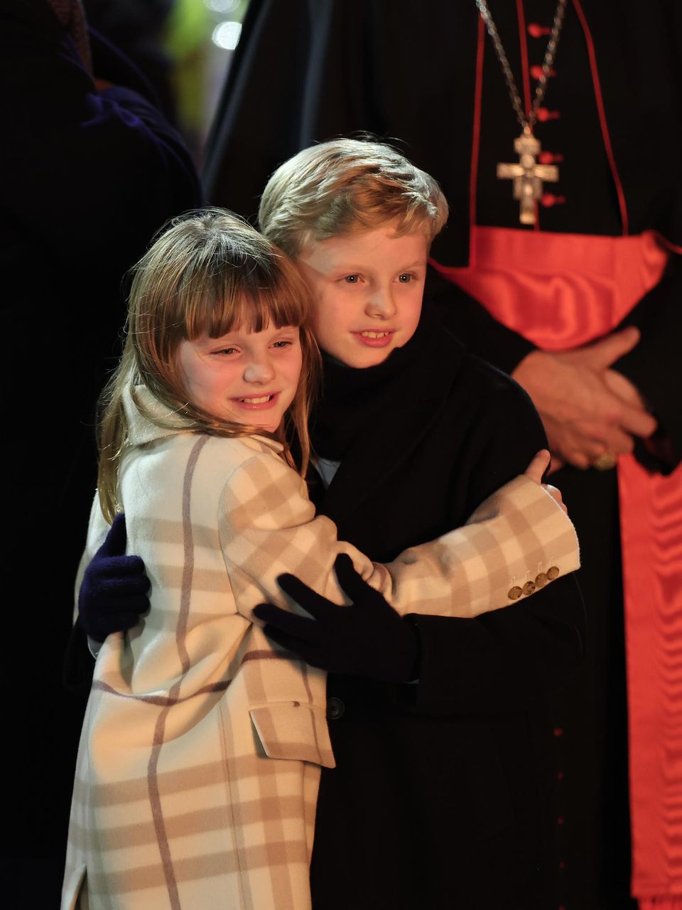 Jacques and Gabriella at the Sainte Dévote 2024 celebrations in Monaco