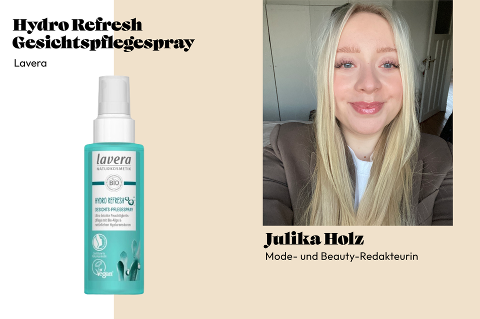 Start the evening with a splash?  So far I have only known the editor on an alcoholic basis in the evening.  Skincare follows suit with the Hydro Refresh Spray.