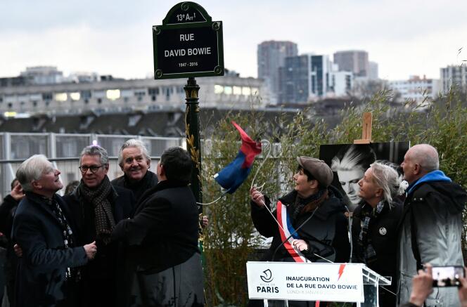 During the inauguration, in Paris in the 13th arrondissement, Monday January 8, 2024.