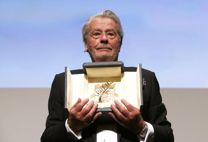 On May 19, 2019, Alain Delon received an honorary Palme d'Or at the Cannes Film Festival.
