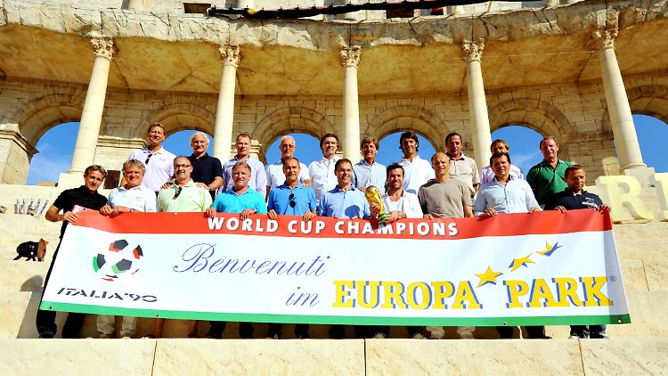 The team that won the World Cup 20 years earlier.