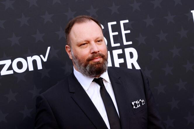 Director Yorgos Lanthimos, January 14, 2024, during the Annual Critics Choice Awards in Santa Monica, United States.