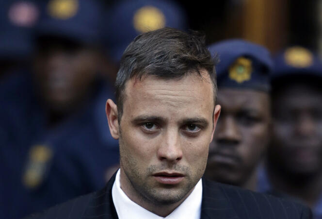 Oscar Pistorius in court in Pretoria, June 15, 2016. 