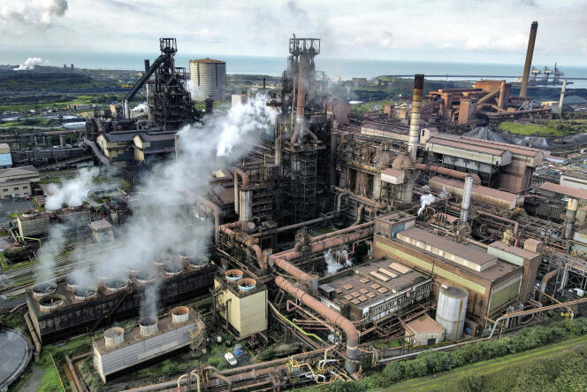 View of the Tata Steel steelworks at Port Talbot, South Wales, United Kingdom, September 15, 2023. 