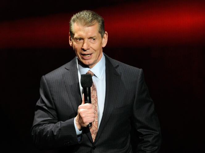 Vince McMahon at the Encore Theater at Wynn Las Vegas on January 8, 2014 in Las Vegas, Nevada.
