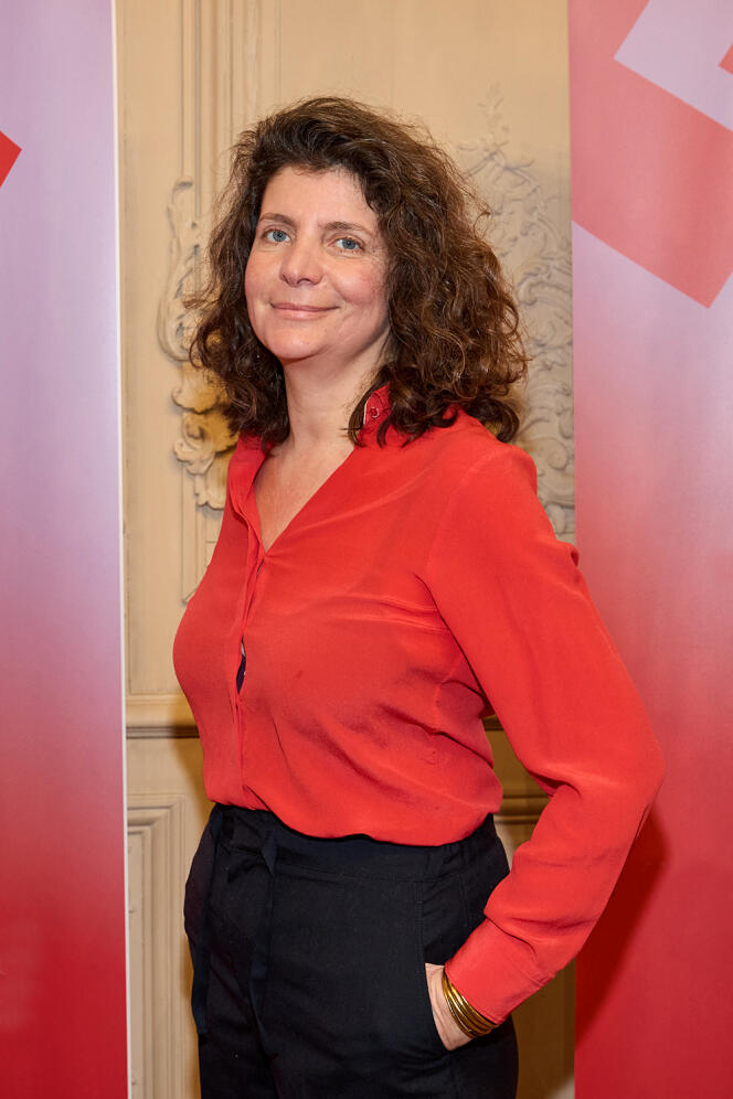 Director Julie Gavras, in Paris, in 2023.