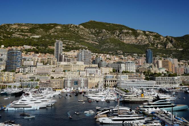 Port Hercule, in Monaco, September 27, 2023.