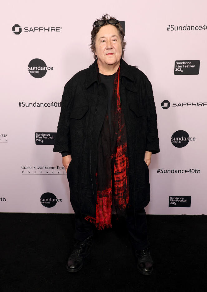 Christine Vachon at the opening gala of the Sundance Film Festival, January 18, 2024, in Park City, Utah (United States).