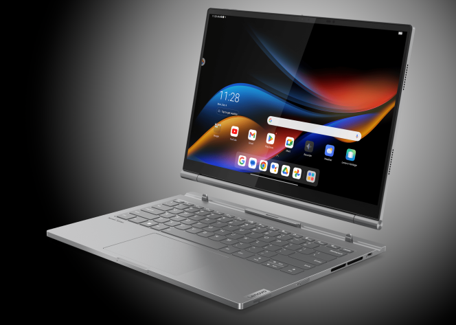 Lenovo's Thinkbook Plus Hybrid houses the electronics of a PC as well as that of a tablet.