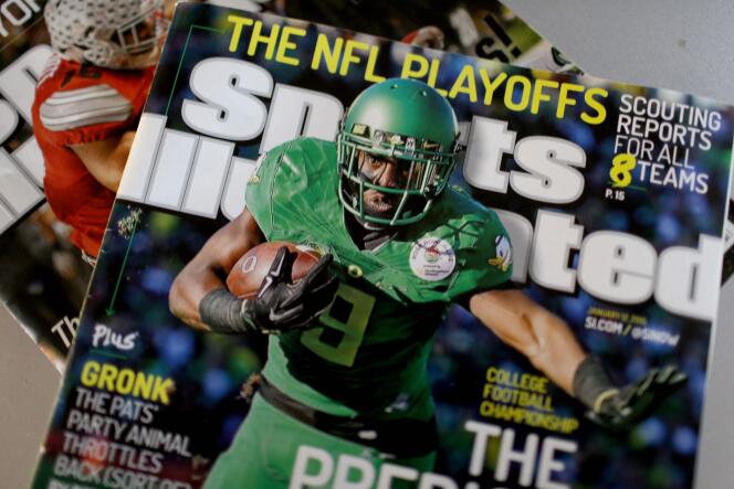 A January 2015 edition of the American magazine “Sports illustrated”.