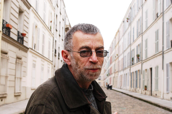 Lev Rubinstein, in Paris, in 2004.