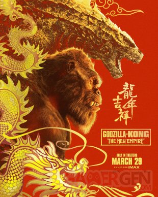 Godzilla x Kong The New Kingdom poster 02 15 02 2024