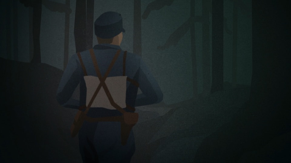 Animation from the “DOK” “Cold Cases Switzerland”