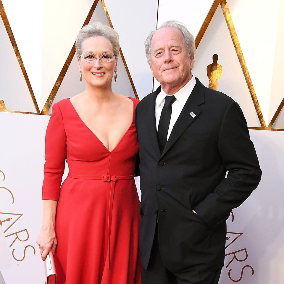 Meryl Streep and her husband Don Gummer