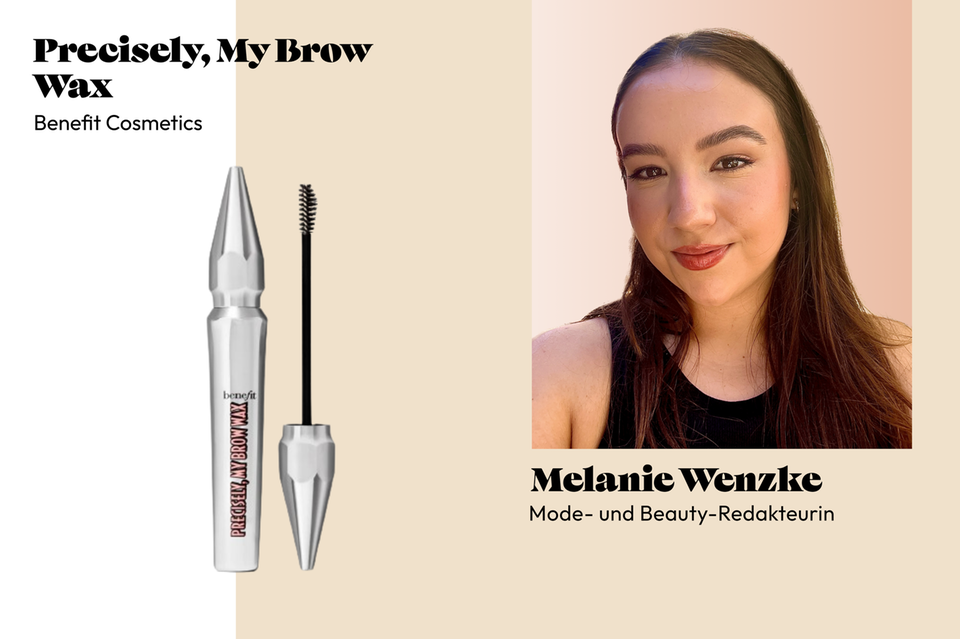 Beauty editor Melanie gives her brows a new shape and color with Benefit wax. 