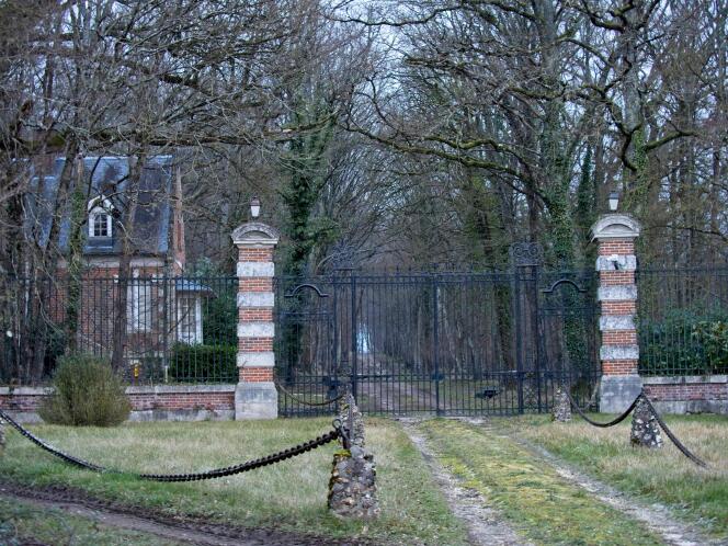 The residence of actor Alain Delon, in Douchy-Montcorbon (Loiret), January 16, 2024. 
