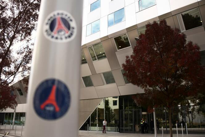 The headquarters of Paris Saint-Germain, in Boulogne-Billancourt (Hauts-de-Seine), October 12, 2017. 