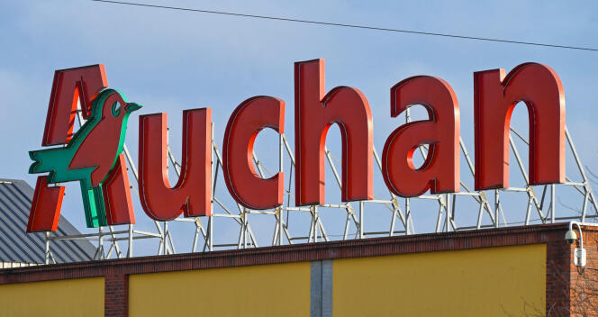 Auchan supermarket in Englos (North), November 28, 2022.