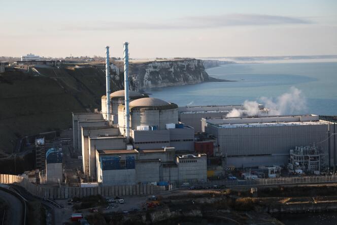 The Penly nuclear power plant, in Petit-Caux (Seine-Maritime), December 9, 2022. 