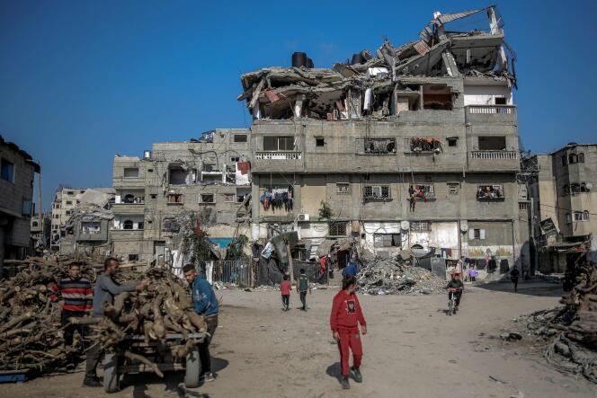In Beit Lahya, in the northern Gaza Strip, February 26, 2024.