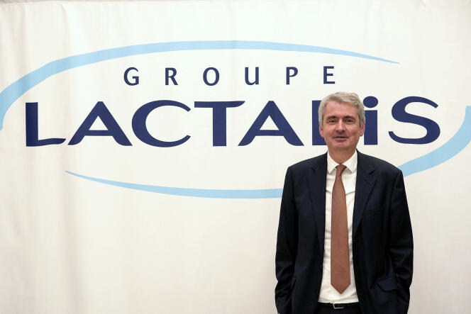 Emmanuel Besnier, CEO of Lactalis, in Boston (State of Massachusetts), May 4, 2022.