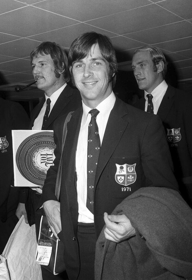 Barry John, in 1971, during the British Lions' victorious tour to New Zealand.