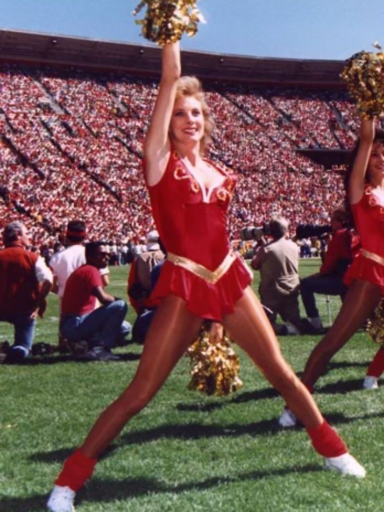 Angela King always got paid as a cheerleader for the San Francisco 49ers.