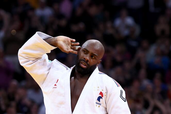 Teddy Riner is the record holder for victories at the Grand Slam in Paris.