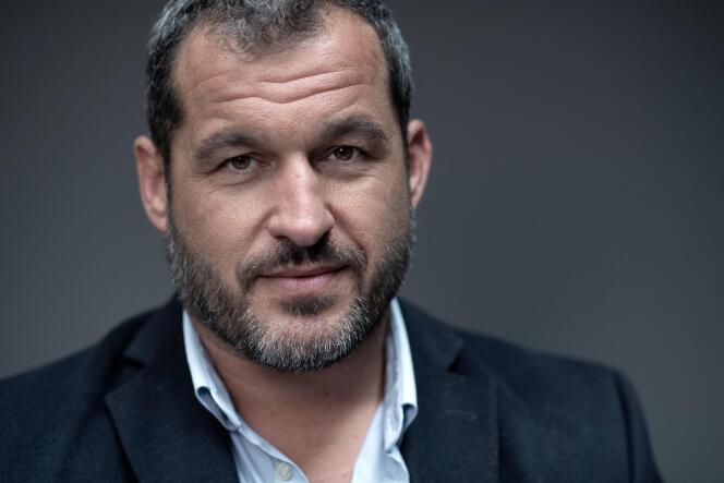 Former rugby player and president of the Colosse aux Pieds d'Argile association, which fights pedophilia in the field of sport, Sébastien Boueilh, in Paris, September 22, 2022.