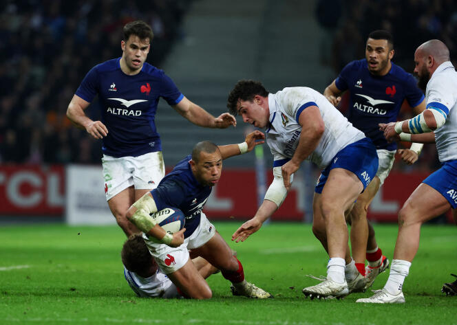 Gaël Fickou and the Blues failed to defeat Italy, Sunday February 25, at the Pierre-Mauroy stadium in Villeneuve-d'Ascq, during the third day of the 2024 Six Nations Tournament.