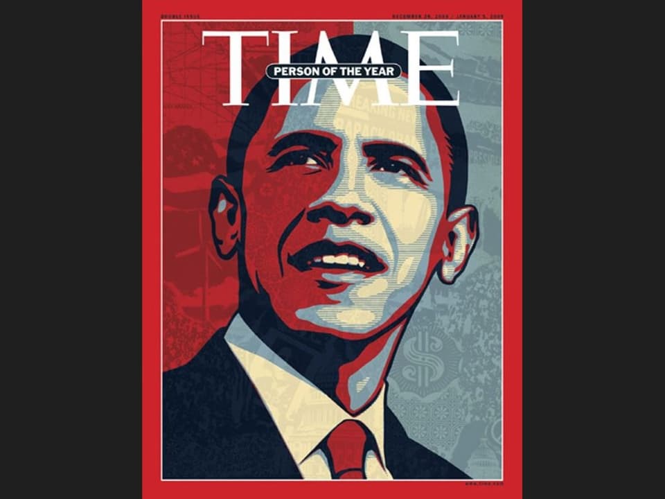 Obama auf dem Cover des Time Magazine