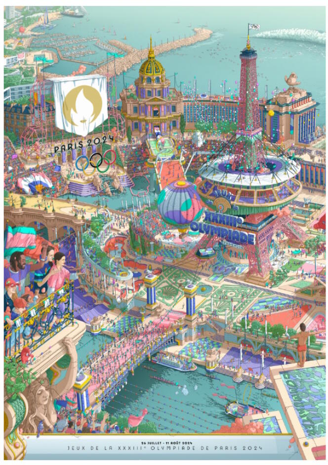 The Olympic Games poster.